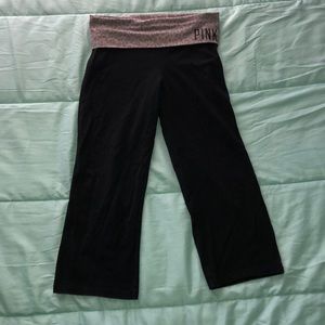 Pink yoga Victoria’s Secret pants